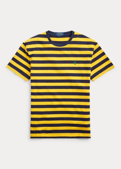 T Shirt Polo Ralph Lauren Classic Striped Jersey Homem 69204-LTVK